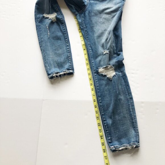 BUCKLE BLACK Fit No. 35 Skinny Stretch Ripped Distressed Jeans Womens 28 - Picture 9 of 11